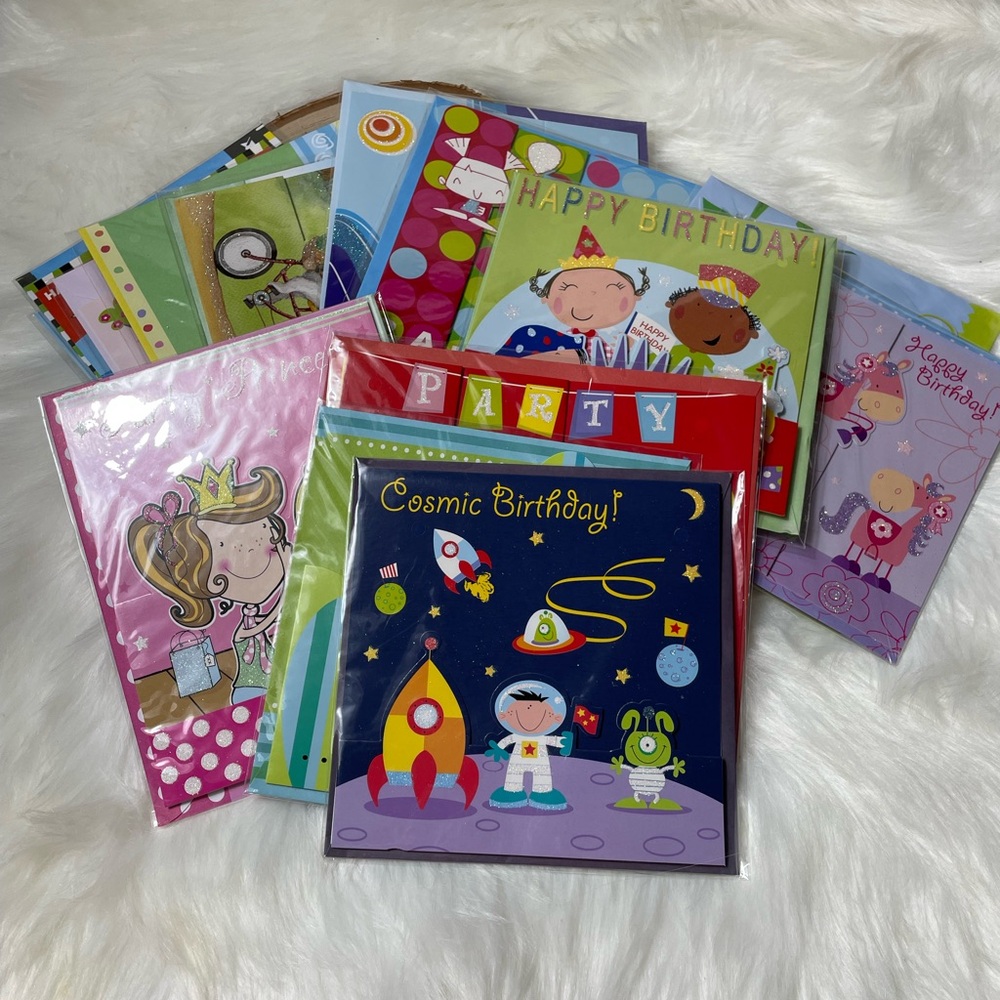 Children’s Assorted Birthday Greeting Cards